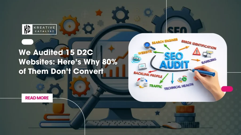We Audited 15 D2C Websites Here’s Why 80 of Them Don’t Convert