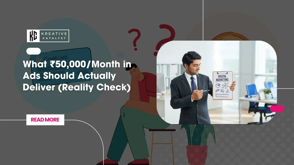 What ₹50,000/Month in Ads Should Actually Deliver (Reality Check)